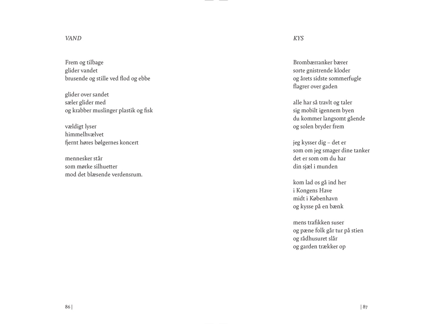 Idibera og andre nye digte