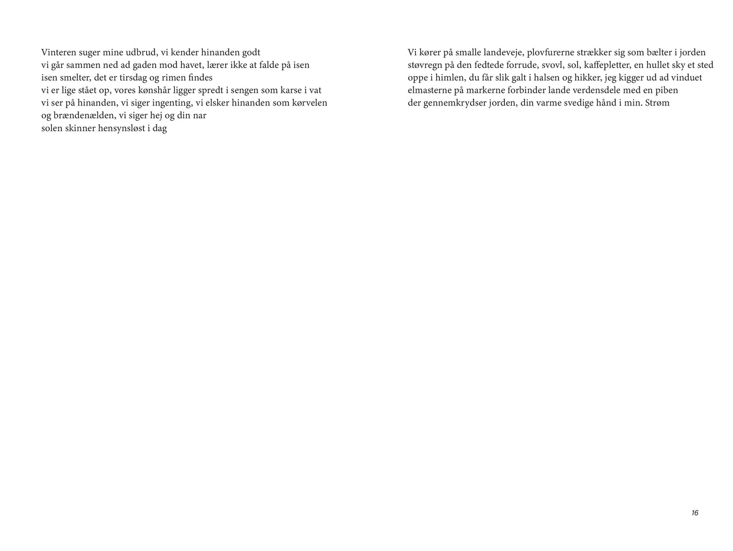 Lady Dawn synger vuggeviser