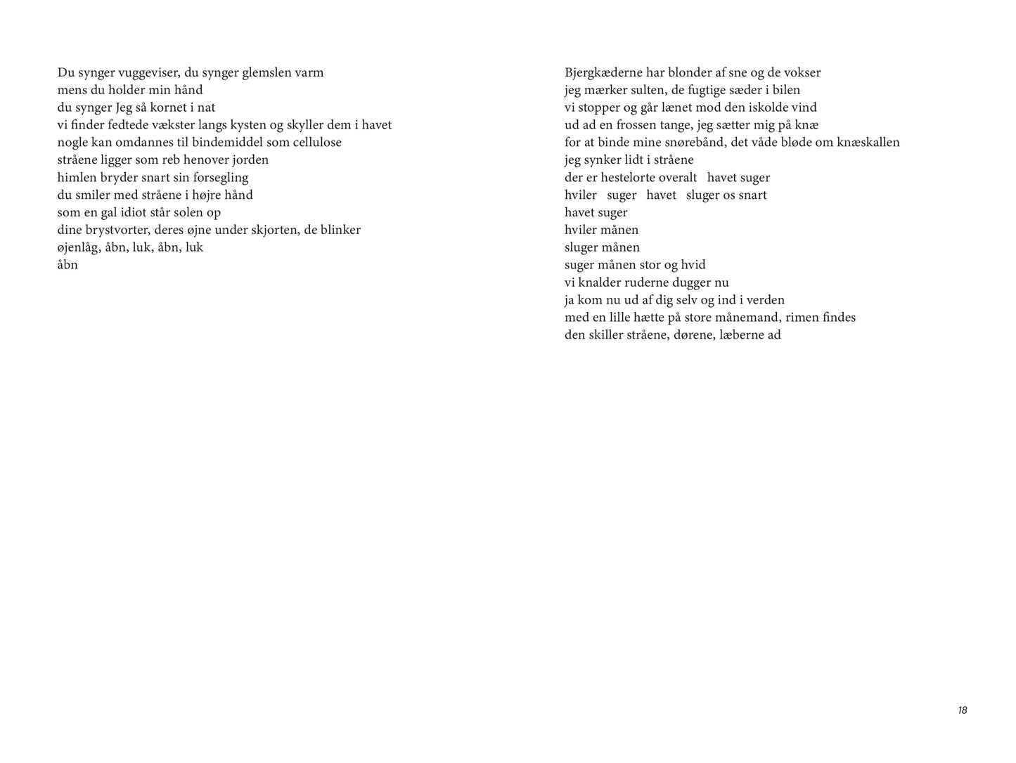 Lady Dawn synger vuggeviser