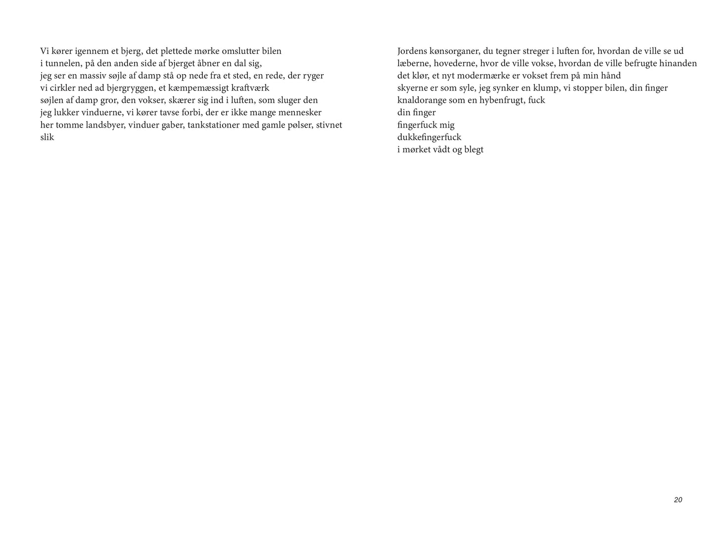 Lady Dawn synger vuggeviser