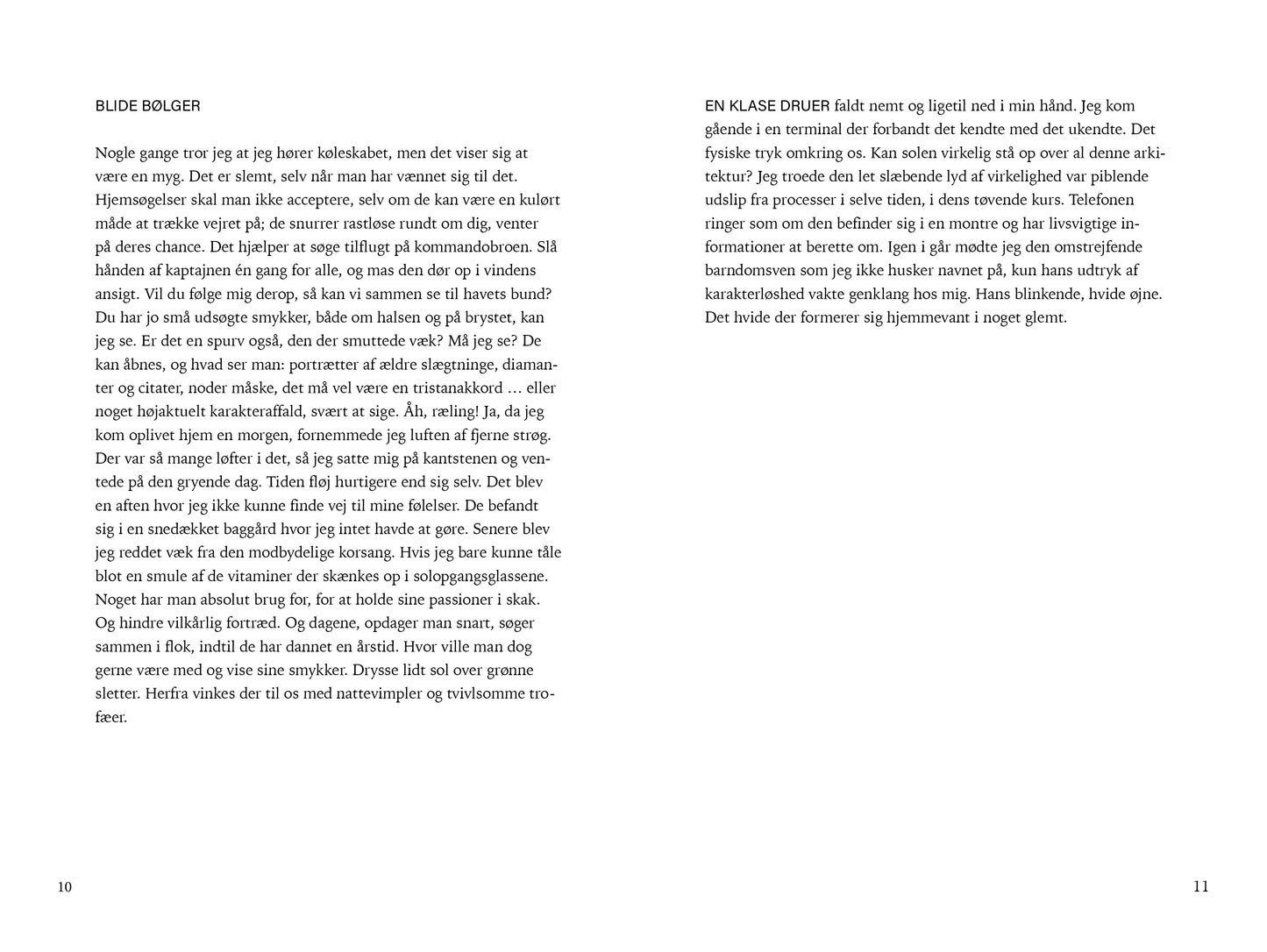 Inden årstiderne; regnlys